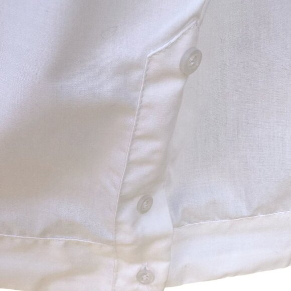 Tropical Breeze Acavero Mens White USBG Embroidered Guayabera Shirt New XL - Picture 10 of 10